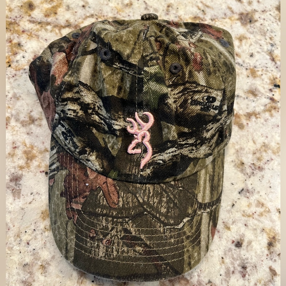 Browning womens camo hat